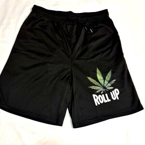 Tobacco leaf large men shorts